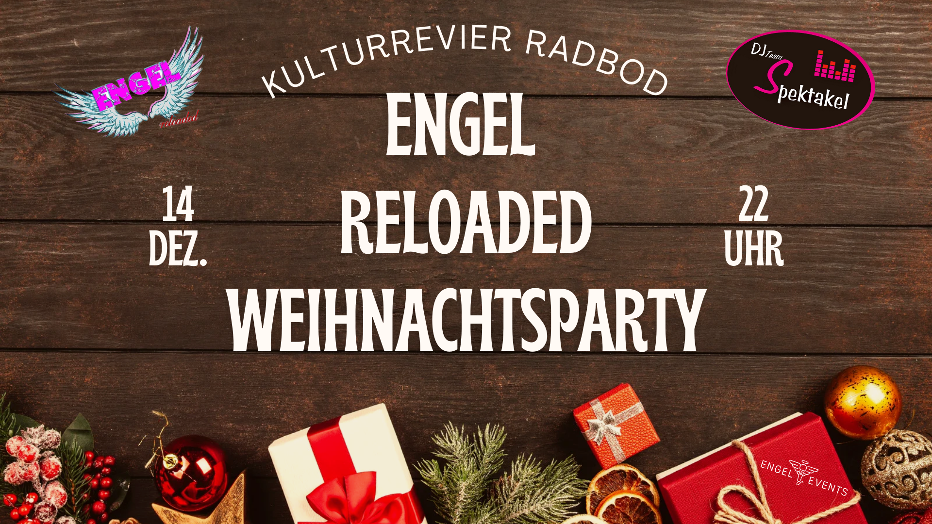 Engel Reloaded Weihnachtsparty